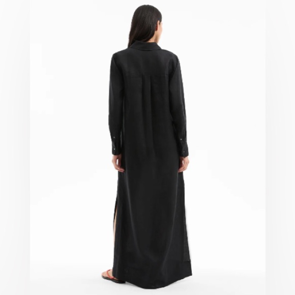Veronica Beard Moore Linen Maxi Dress NWT - Picture 4 of 4